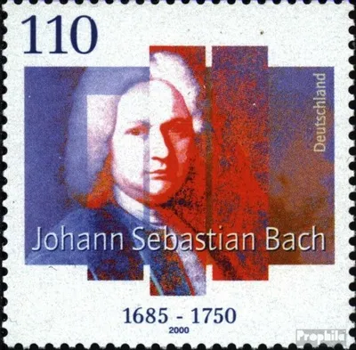 Produktbild von Briefmarken BRD (BR.Deutschland) 2000 Mi 2126 (kompl.Ausg.) postfrisch Johann Sebastian Bach