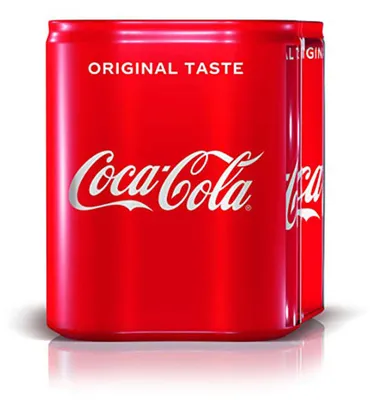 Immagine prodotto di Lattina di Coca Cola bibita analcolica alla caffeina 330ml confezione da 4 pezzi