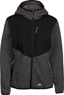 Image de Trespass - Veste polaire "Tierra" pour femme TP6631 (S) (Gris chiné)