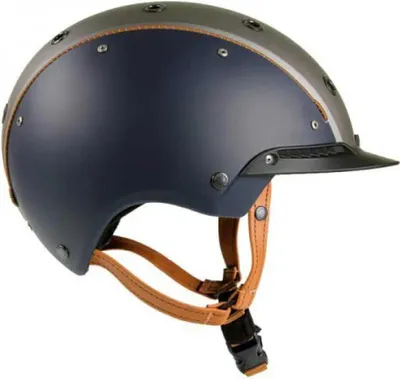 Produktbild von Casco Stable Casco Reithelm Champ-3, 52 bis 56 cm = S / blau-braun