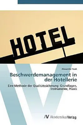 Produktbild von Beschwerdemanagement in der Hotellerie