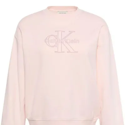 Produktbild von Calvin Klein Jeans 519910 Damen Sweatshirt Rosa : Größe - S Größe: S
