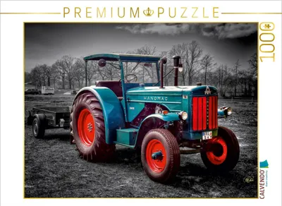 Produktbild von Calvendo Oldtimer Traktor Hanomag 1000 Teile Puzzle quer 640x480mm, Roder Peter; 7302492