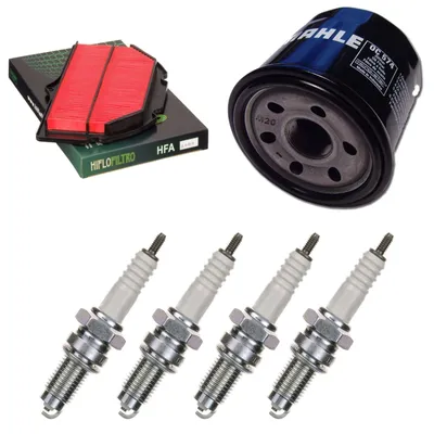 Produktbild von Service-Kit für Suzuki GSX-R 750 2000-2003 Luftfilter Ölfilter Zündkerzen von pamoto - Neu