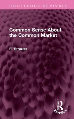 Produktbild von Common Sense About the Common Market