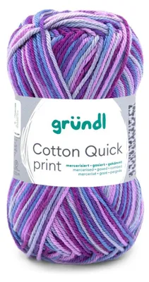 Produktbild von Gründl Baumwolle quick print,50g/125m,100% Baumwolle,Farbverlauf 171