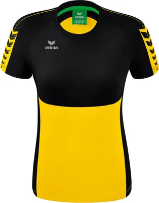 Image de T-shirt Erima Six Wings Jaune/noir