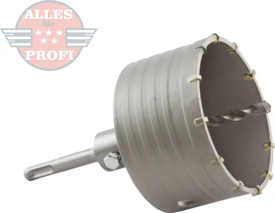Produktbild von Bohrkrone Dosenbohrer Lochbohrer Kernbohrer SDS Plus 120 mm mit Bohrer (SDS120)