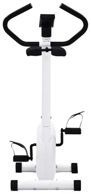 Produktbild von vidaXL Heimtrainer mit Riemenantrieb Weiß