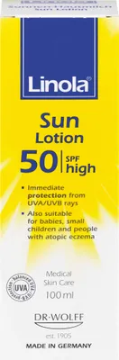 Zdjęcie produktu dla Linola Sun Skin Milk Lsf 50 100 ml