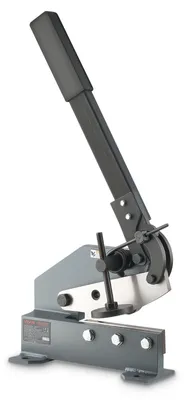 Immagine prodotto di Cesoie a leva VEVOR, 155 mm, cesoie per lamiera, cesoie a percussione con telaio in acciaio massiccio, cesoie per lamiera con impugnatura allungata per il taglio di acciaio, rame, acciaio per cemento armato e alluminio