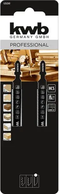 Produktbild von Stichsägeblatt Laminat 2tlg. KWB