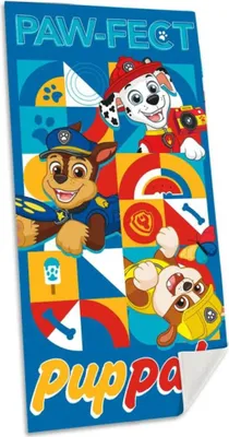 Produktbild von Paw Patrol Badetuch Strandtuch 70x140 cm 100% Baumwolle