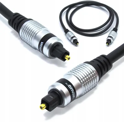 Produktbild von Vitalco OP10P Optisches Audiokabel Toslink 5m Digital SPDIF