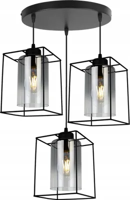 Image de Suspension moderne et élégante avec abat-jour en verre