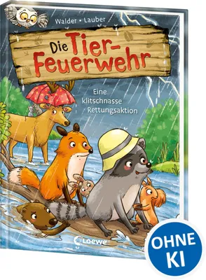 Produktbild von Die Tier-Feuerwehr (Band 2) - Eine klitschnasse Rettungsaktion