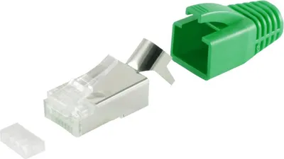 Obrázek produktu pro S/CONN 72067-10G, RJ-45, Zelená, Bílá