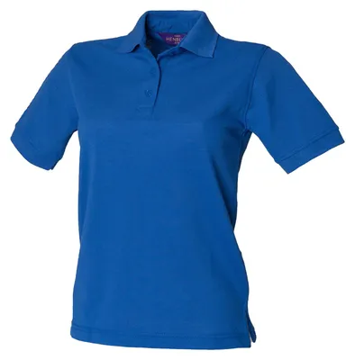 Produktbild von Henbury - "Classic" Poloshirt für Damen, Piqué LT5490 (M) (Königsblau)