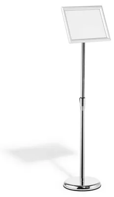 Obrázok produktu pre DURABLE Bodenständer INFO Aluminium Klapprahmen A4 silber
