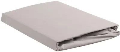 Produktbild von Beddinghouse Perkal-Topper Spannbettlaken  Farbe Light Grey Größe 80/90 x 210/220 cm