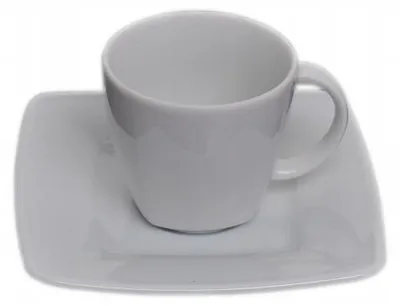 Produktbild von Lubiana Victoria Espressotasse mit Untertasse 90ml Porzellan