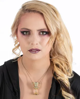 Produktbild von Halskette "Goldener Kelch" | Schmuck Hexe Vampir Teufel Pokal Halloween