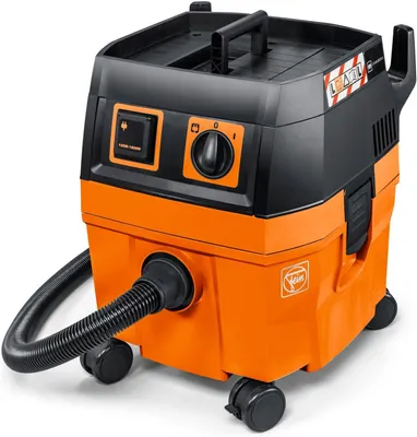 Immagine prodotto di Aspirapolvere industriale professionale da 25 litri, adatto per cantieri e officine, con filtro per polveri di classe L