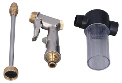 Immagine prodotto di Pistola a pressione, tubo da giardino, prolunga, spruzzatore a getto, lavaauto a schiuma, strumento per la pulizia a spruzzo