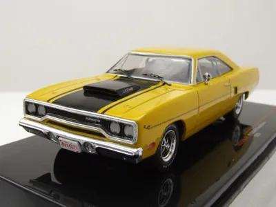 Produktbild von ixo models CLC531 Plymouth Road Runner 1970 gelb 1:43