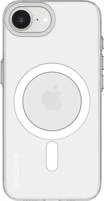 Produktbild von Decoded, Hülle für iPhone 16e MagSafe Kratzfest, Schwarz transparent