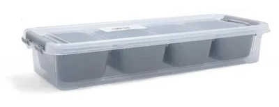 Produktbild von Bahama Vorratsbox / Aufbewahrungsbox mit Innenschalen (2,5 Liter) - GRAND (02 1064)