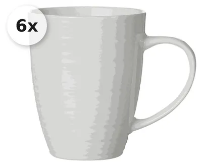 Produktbild von Becher 310ml 6er Set Suomi creme-weiss