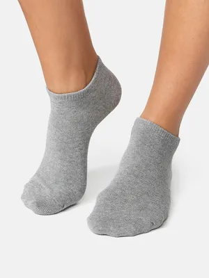 Produktbild von NUR DIE Sneaker Baumwolle 2er Pack - hellgraumelange - 39-42