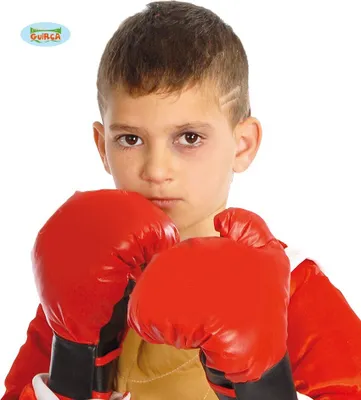 Produktbild von Sport Boxtraining Sparringhandschuhe Fitness Aktive Erwachsene Kampfsport Übung Kickboxen, Farbe: Rot