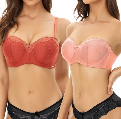 Produktbild von Damen Basic Spitzen-BH mit Verstellbaren Trägern
