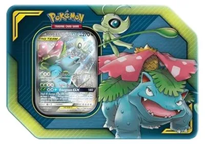 Produktbild von Pokemon Tag Team Tins: Celebi & Venusaur GX Tin