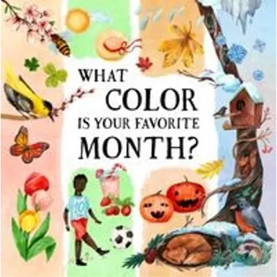 Obrázek produktu pro Kinderbuch Das Jahr in Farben – Die wunderbaren Farben der Natur, Pappbuch für Vorschulkinder