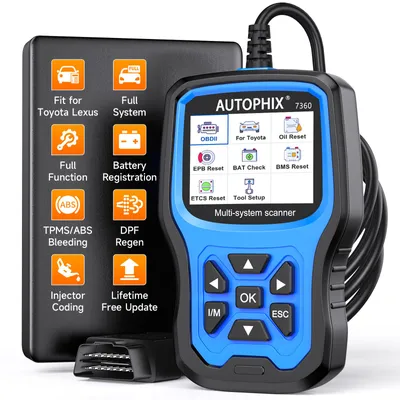 Immagine prodotto di Dispositivo diagnostico per auto: scansione completa del sistema, reset ABS, EPB e SRS. Lettore di codici universale