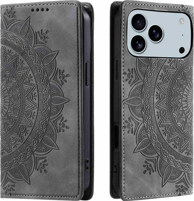 Produktbild von Hülle für Apple iPhone 17 Pro Max Handyhülle Flip Case Cover Tasche Mandala
