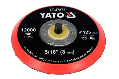 Immagine prodotto di Pad di lucidatura Piastra di lucidatura 75, 125, 150 mm Disco di lucidatura Disco di lucidatura con chiusura a velcro Filetto 8 mm, diametro: 125 mm