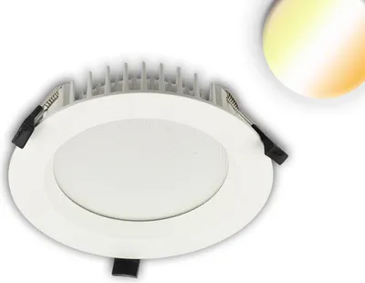 Produktbild von ISOLED LED Downlight blendungsreduziert, 25W, rund, DN170, CRI90, Colorswitch 3000/3500/4000K, dimmbar