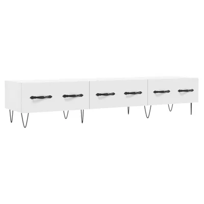 Zdjęcie produktu dla vidaXL Szafka pod TV biała 150x36x30 cm materiał drewnopochodny