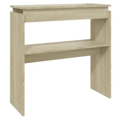 Obrázek produktu pro vidaXL Konzolový stolek Sonoma dub 80x30x80 cm výrobek z odvozeného dřeva