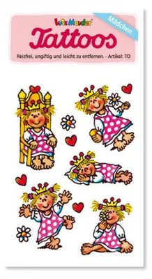 Produktbild von Kleine Prinzessin Tattoos