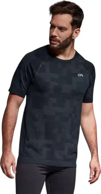 Produktbild von Gatta Active, Sportshirt Herren, Sport T-Shirt, BREEZE01, Schwarz-Graphit, XXL