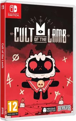 Produktbild von Nintendo Games Switch Cult Of The Lamb Rot  Rot One Size