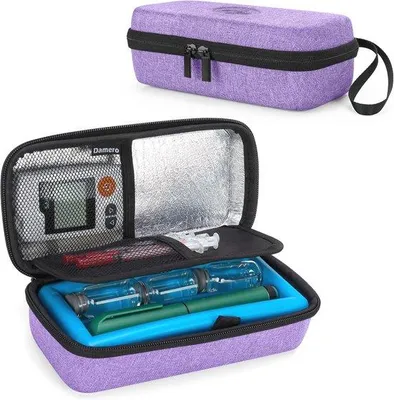 Produktbild von Famanu Kühltasche für Insulinpens und Injektionsfläschchen - Medizinische Kühlösung für Diabetiker