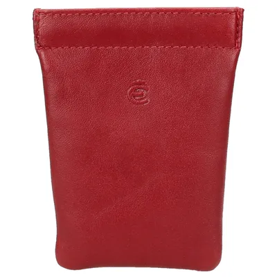 Produktbild von Esquire Leder Schlüsselmäppchen Logo Quick Key Case Red rot