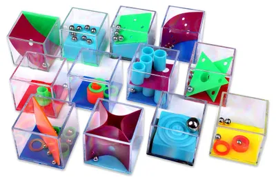 Produktbild von Schramm® 12 Stück Geduldsspiele Mini Denkspiel Knobelspiel für Kinder Geduld Spiel Mitgebsel Kindergeburtstag Geduldsspiel Kinder Geschicklichkeitsspiel