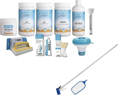 Obrázok produktu pre WAYS - Starostlivosť o bazén - Malý balík Deluxe a sada na starostlivosť o bazén